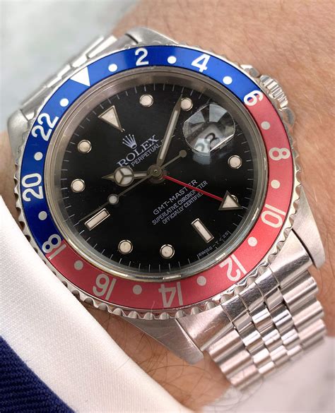 rolex gmt master 1 pepsi|Rolex gmt Pepsi bezel.